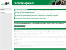 Tablet Screenshot of jpc-partner.de